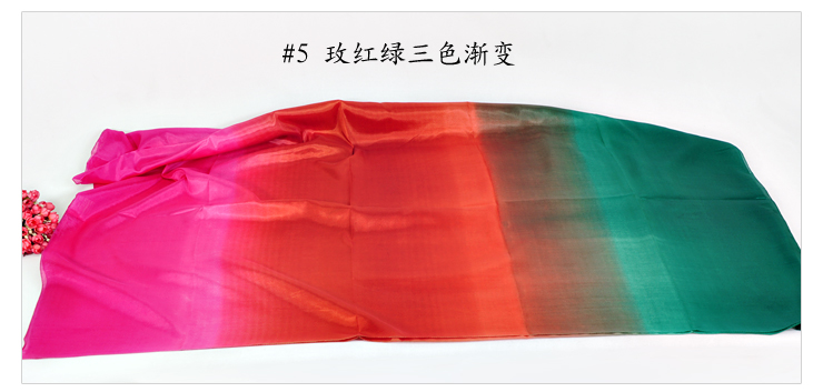 上海故事渐变色超大尺寸仿真丝长巾在京东商城