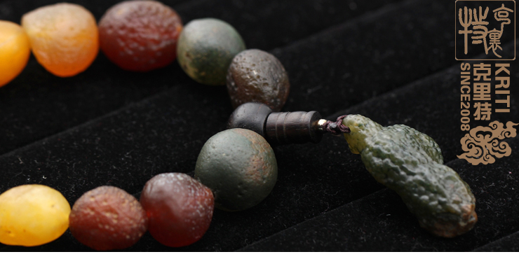 kriti内蒙阿拉善戈壁玛瑙大自然原石石头手串-002在京东商城的价格走势