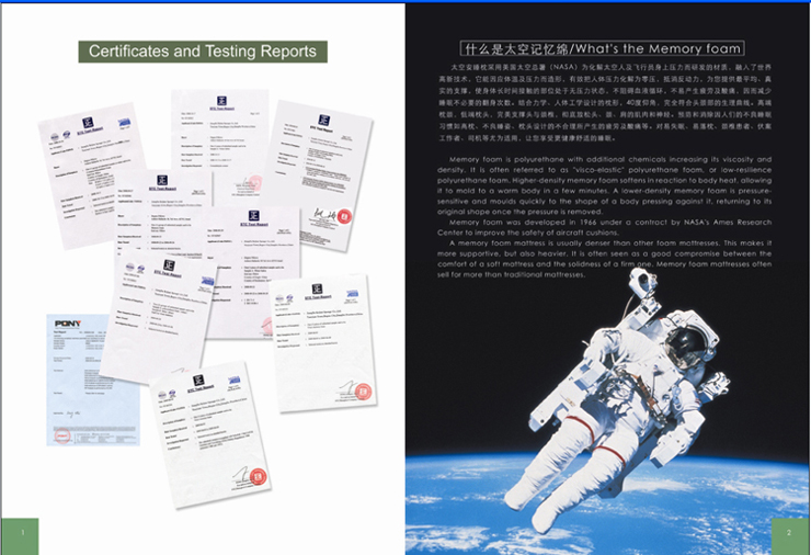 菡玉 单人双人学生床垫 慢回弹太空记忆棉床垫  舒适零压力记忆海棉榻榻米床垫 白色 90*190*5cm