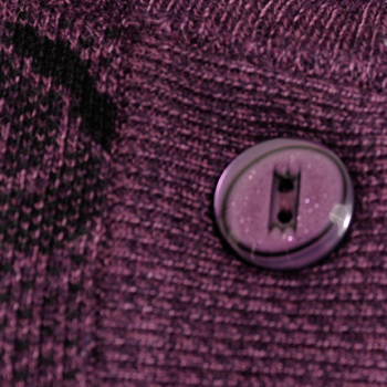 乐卡索 中<em>老年</em>服装加厚<em>绒线</em>外套<em>开衫</em>妈妈装 针