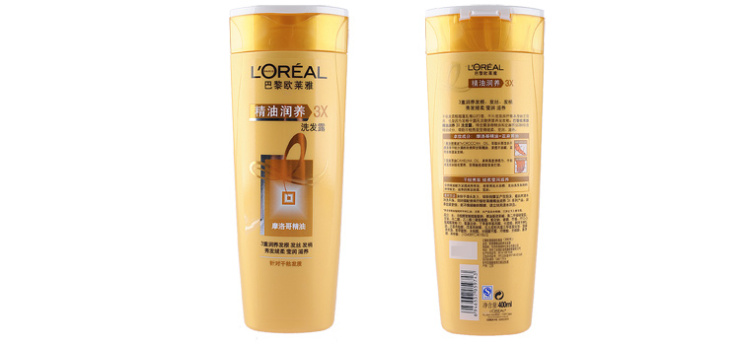欧莱雅精油润养洗发露400ml价格、套装、试用