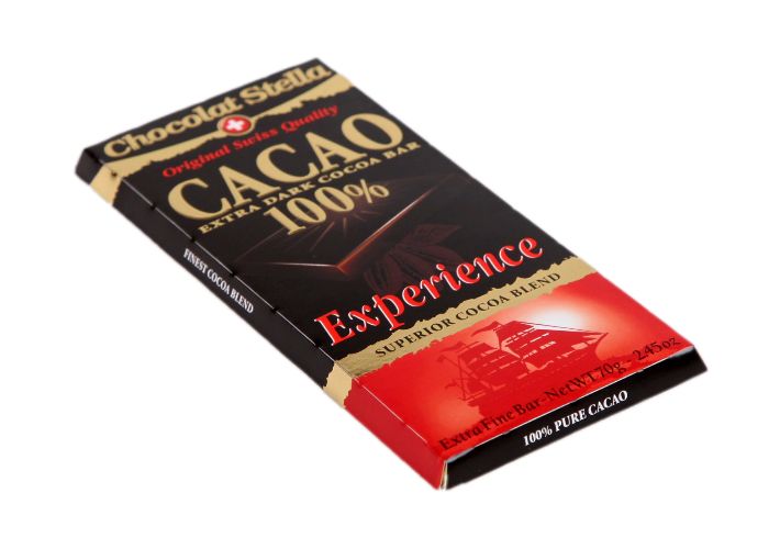 天之星 瑞士原装进口 Chocolat Stella 100%纯黑