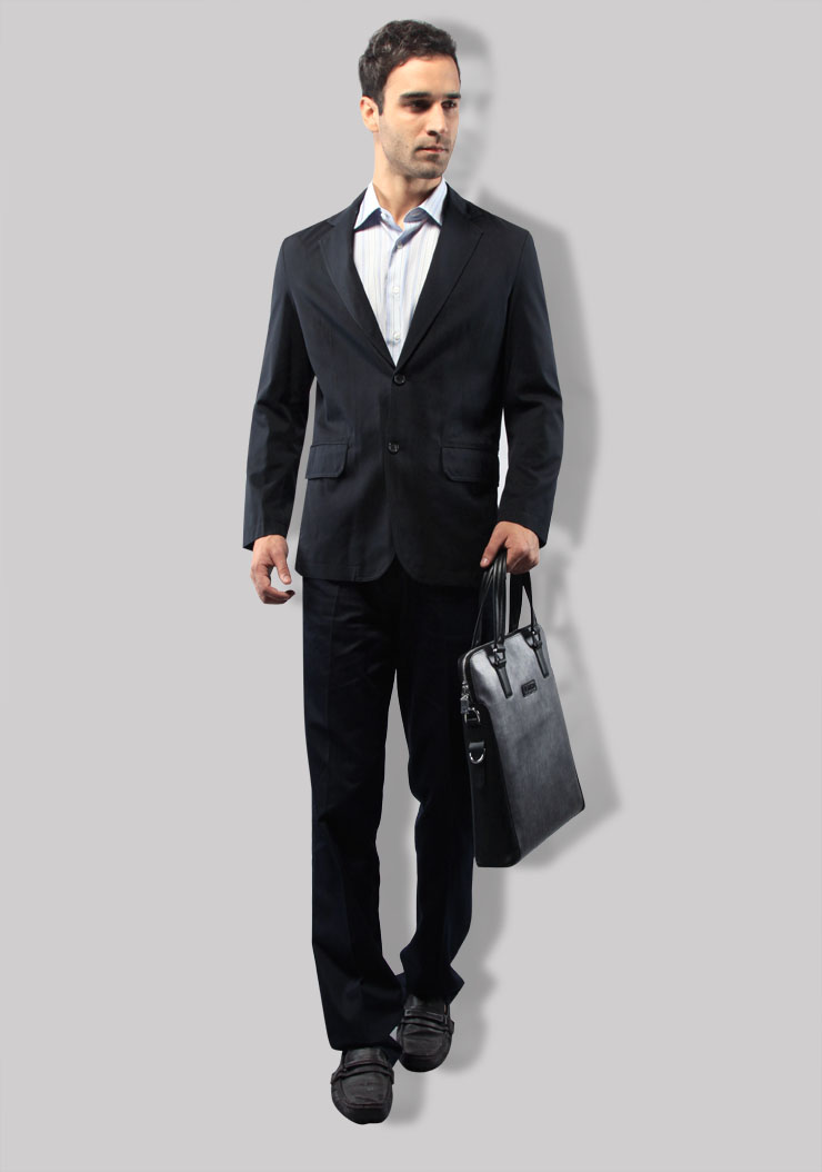 爱缪斯AMURS 男士西服外套含桑蚕丝AX1103