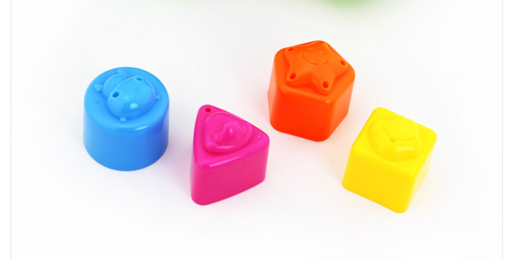 Blue Box蓝盒 儿童早教益智玩具 形状分类 积木