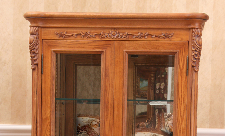 卡梅尔7108低酒柜 欧式实木酒柜 古典雕刻酒柜