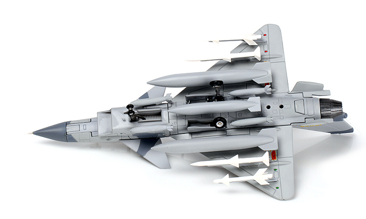 特尔博 1:72歼10仿真飞机模型 合金军事模型玩