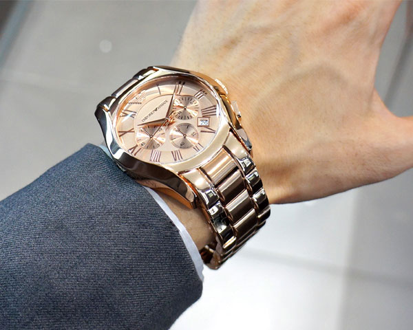 Emporio Armani 阿玛尼 AR0365 经典三眼男士