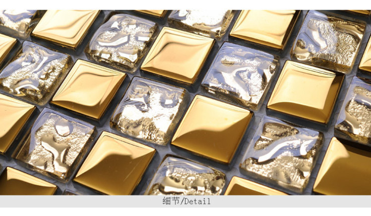 孔雀鱼 水晶玻璃电镀马赛克 DT54在京东商城的价格走势