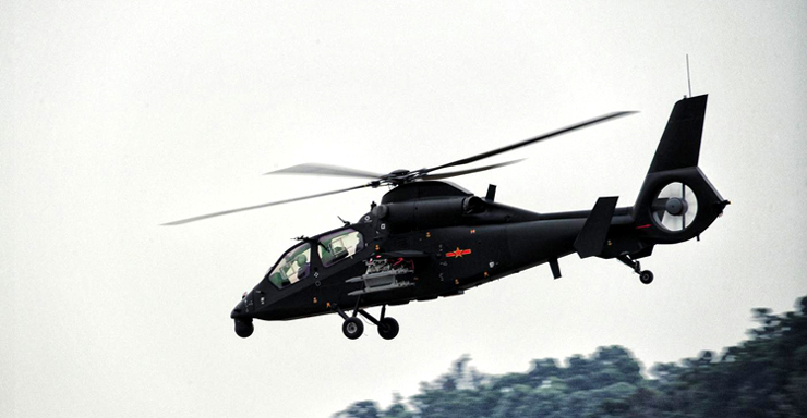 特尔博 新品1:48直19武装直升机仿真模型黑旋风直升机 航模收藏时尚