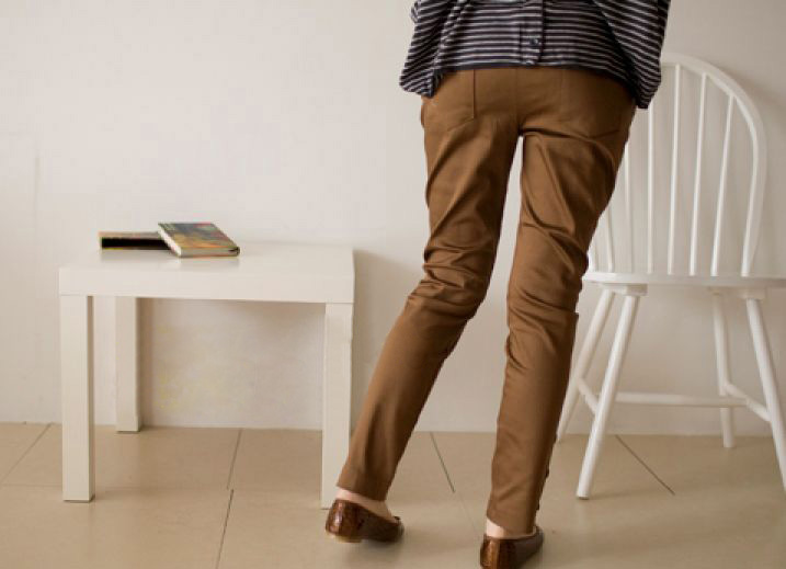 诚心城裕韩版托腹裤窄口<em>跑马裤</em>8663 黑色 M在