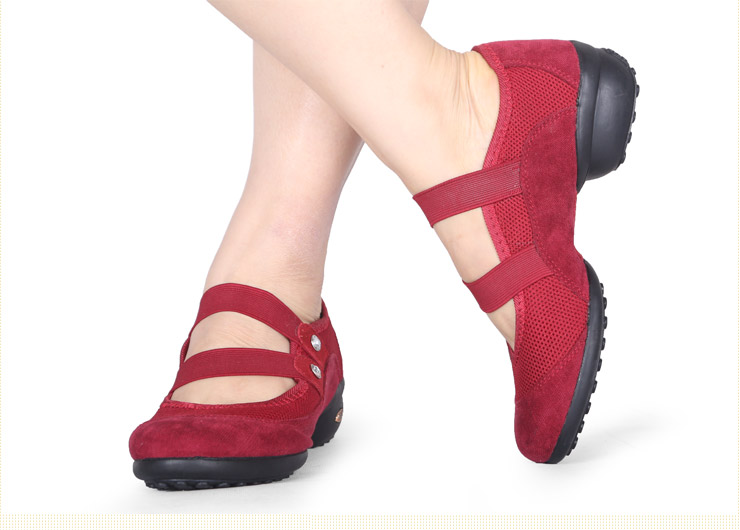 京东商城 支持货到付款 雷博新款舞蹈鞋 女式舞