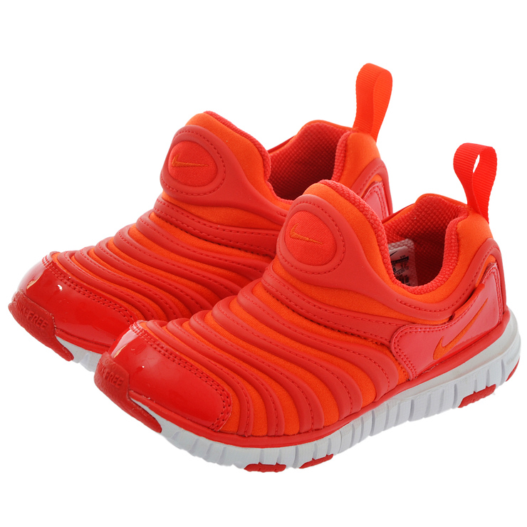 耐克 Nike Kids 343738 儿童运动鞋 毛毛虫 红色