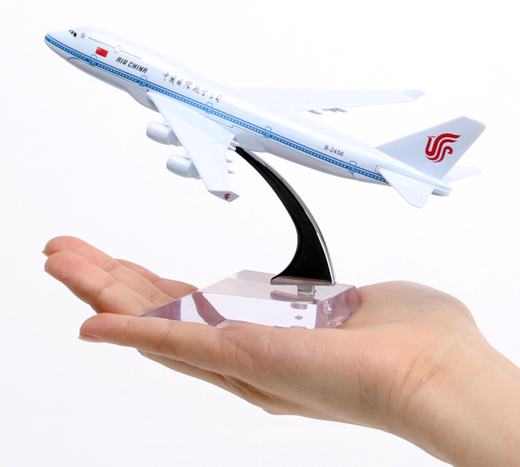 特尔博 16cm中国国际航空客机模型 仿真波音B