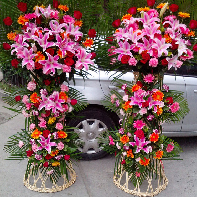 开业花篮速递乔迁鲜花 商务迎宾 周年庆典 演出