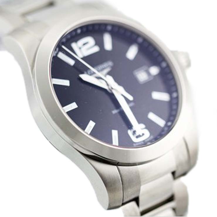 浪琴LONGINES康卡斯系列石英手表男士手表男