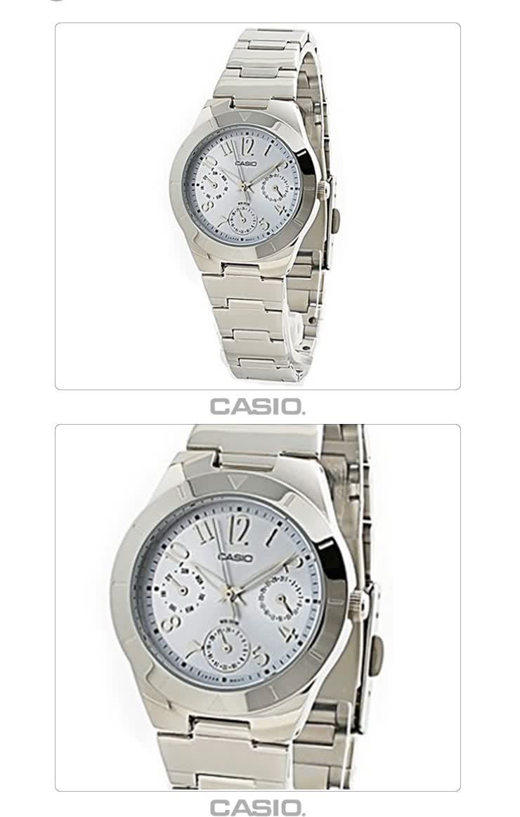 卡西欧CASIO<em>女士手表</em>石英手表 LTP-2069D-4