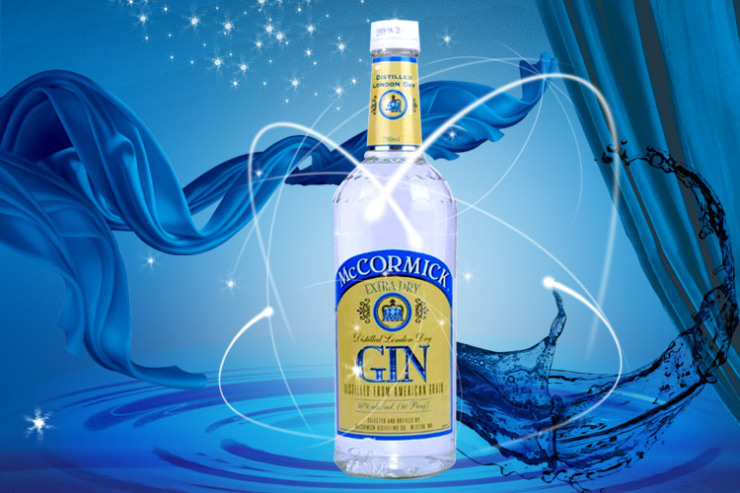 洋酒 美国麦克美 金酒 40度 750ml