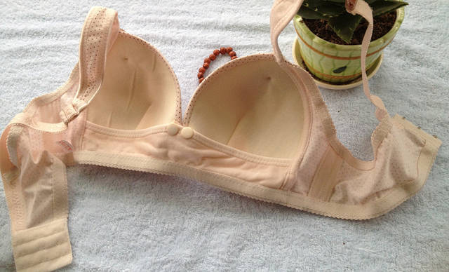 四季通用 产妇哺乳<em>文胸</em>/哺乳内衣 圆点孕妇<em>文胸</em>