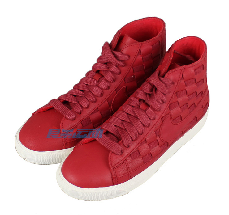 <em>NIKE耐克女鞋</em>高帮<em>编织</em>板鞋休闲鞋运动鞋 555