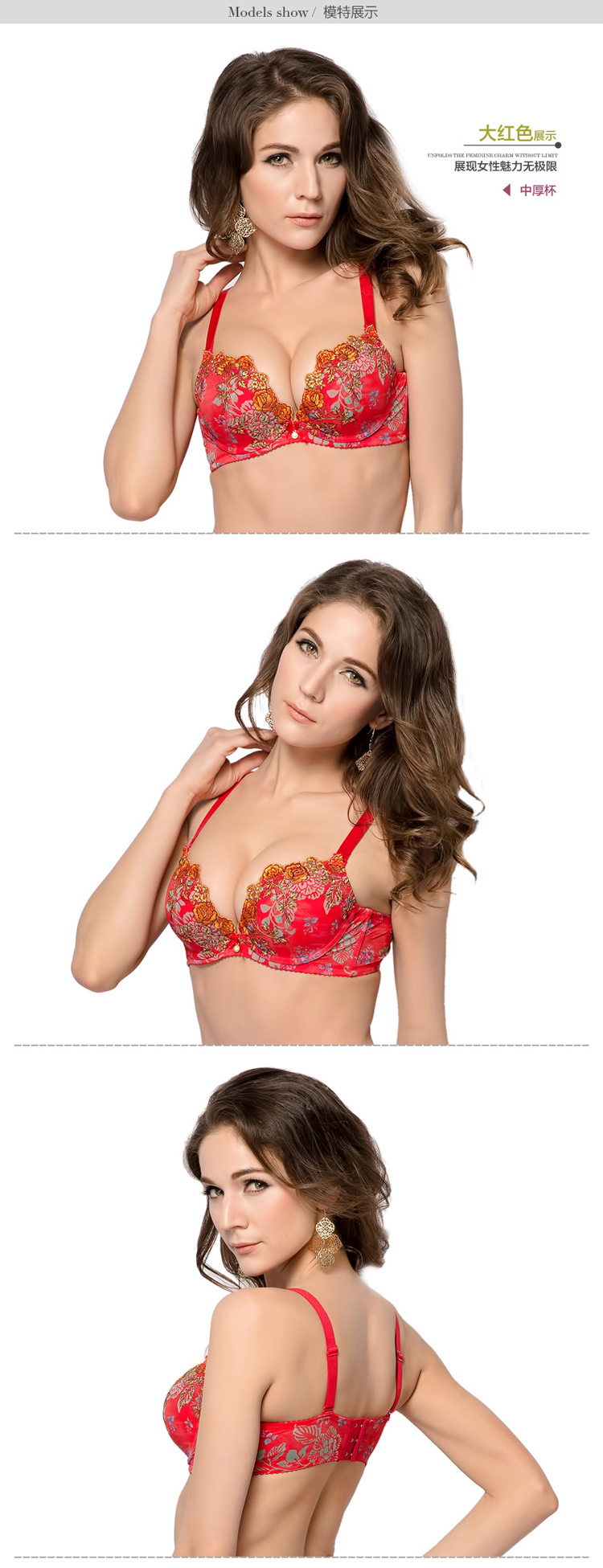 ALDOLA<em>雅黛丽文胸</em> 春季新品花朵刺绣调整型