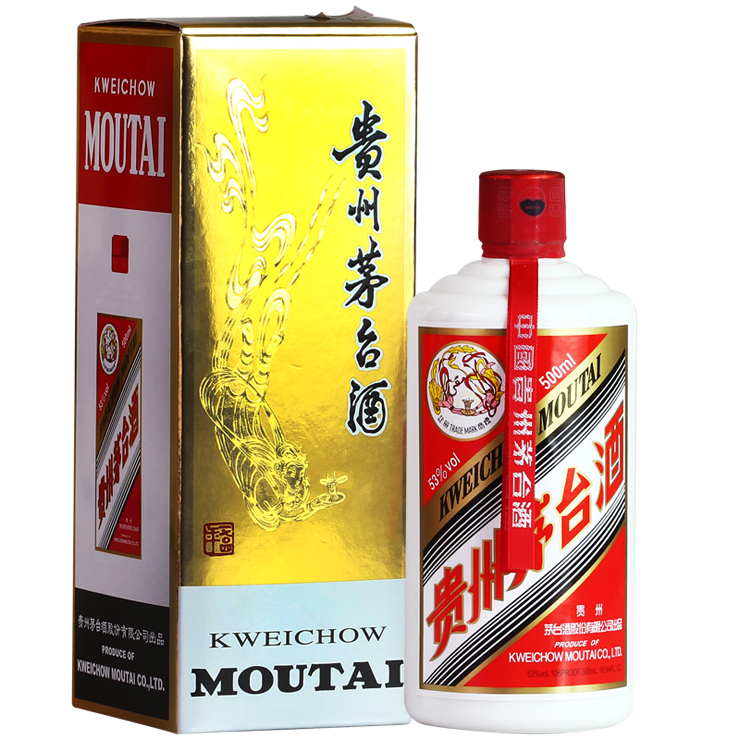 【年份老酒】04年53度500ml茅台飞天酒 价格