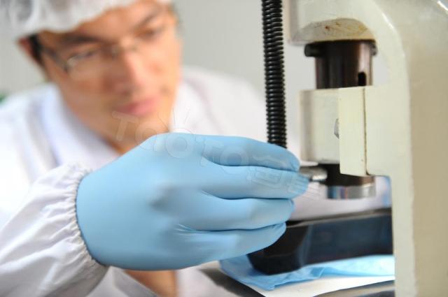 淘套一次性手套 实验室丁腈手套 防静电 耐酸碱