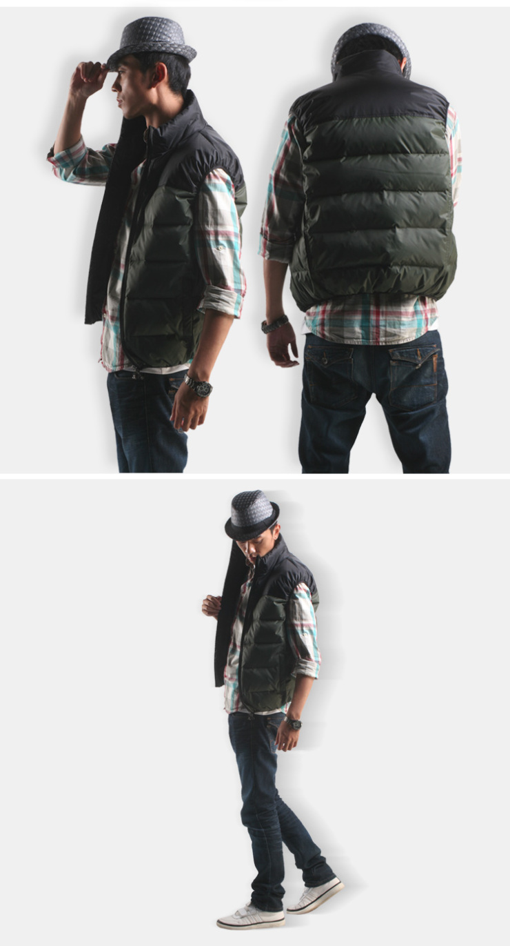 YAYA<em>鸭鸭羽绒服</em> 羽绒<em>马甲</em>男正品清仓 <em>男士</em>90