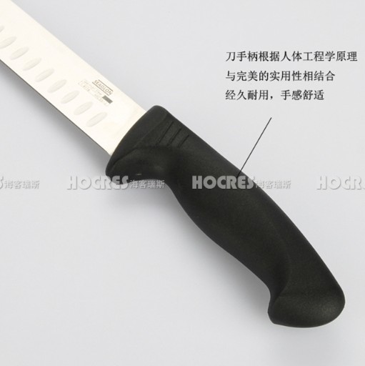 SEAGLON凹槽薄片刀裱花刀西瓜刀烘培刀蛋糕刀面包刀L420mm×W45mm