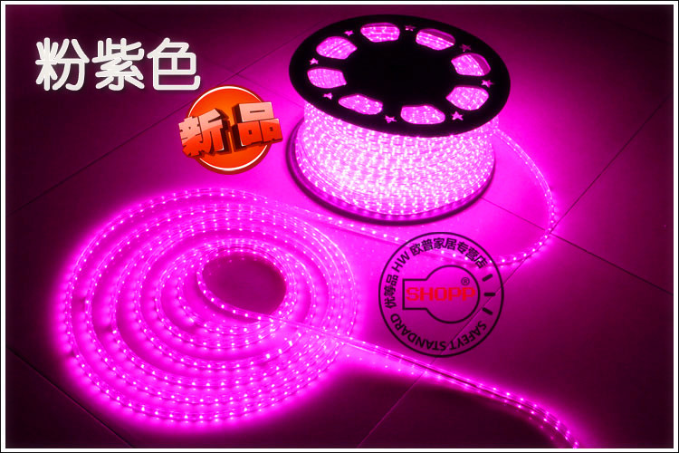 
                                                            SHOPP 高亮贴片七彩虹集成彩色LED灯带 吊顶暗槽灯软灯1米/件 红黄蓝绿五连珠彩带                