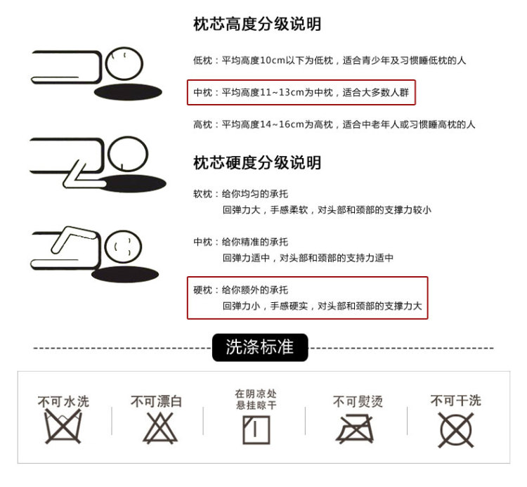 
                                                            多喜爱家纺 经典决明子枕头枕芯经典决明子枕/枕头/枕芯 48*74cm                