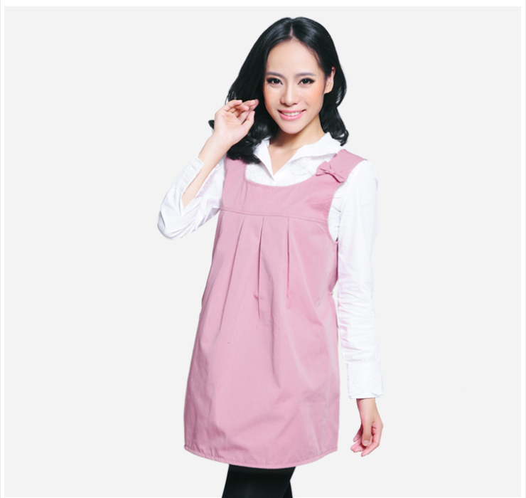 派蒙防辐射孕妇装 可爱甜美马甲裙PMA-2004