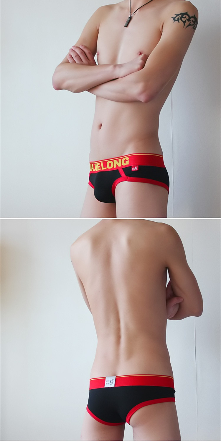 <em>华杰龙男士内裤</em> 纯棉三角裤 时尚潮男紧身性感