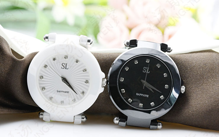 汤斯敦(TUNGSTEN)陶瓷手表 石英表 情侣手表