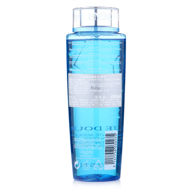 兰蔻清莹嫩肤水(中性)蓝水400ml(专柜) 价格、
