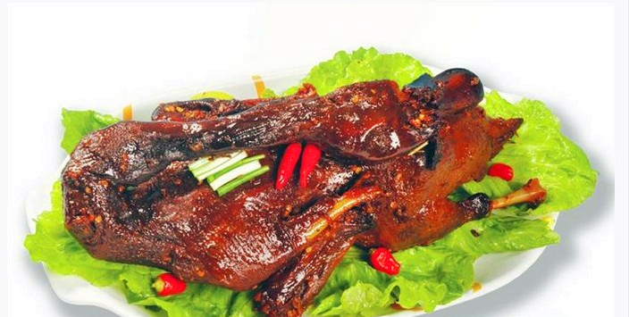 京东商城 四川农家土特产 孔师傅土麻鸭700g礼