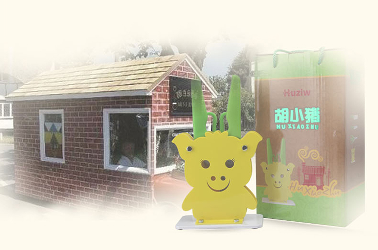 胡子王金门菜刀胡小猪四件套 创意菜刀刀具套装厨房套刀