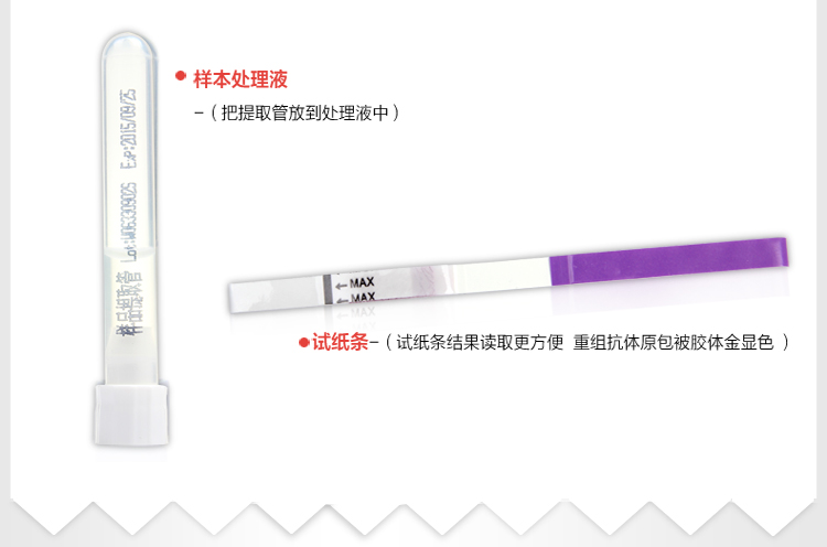 万孚 艾滋病检测试纸 HIV 唾液快速检测病毒 条