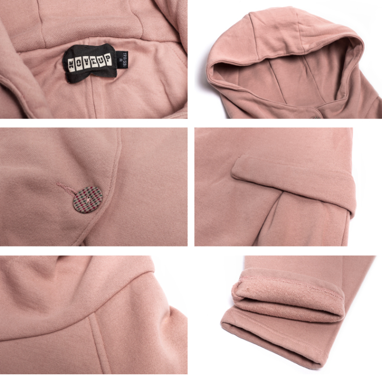 MOVEUP幻走正品 2013秋冬新款女装纯色<em>扣</em>钮