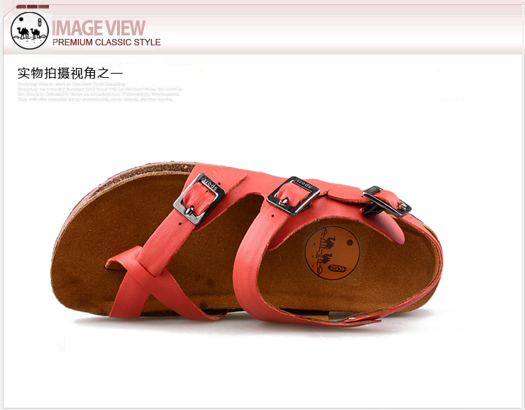 京东商城 骆驼队长 户外沙滩鞋 夏季新款休闲女