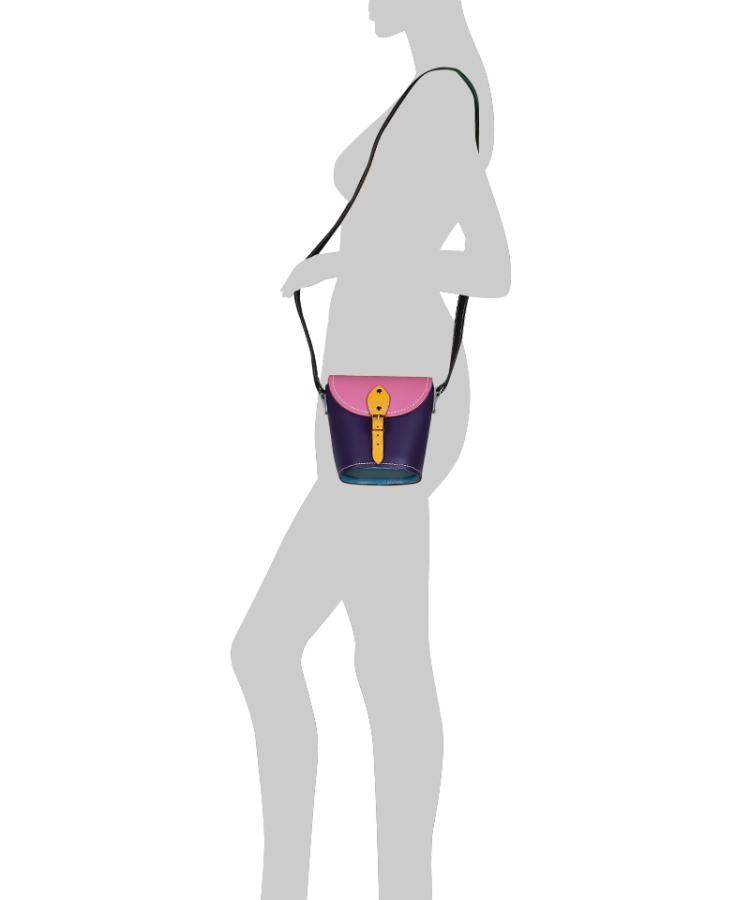 els 女包 斜挎包 奢侈品 牛剖层移膜革 002600怎