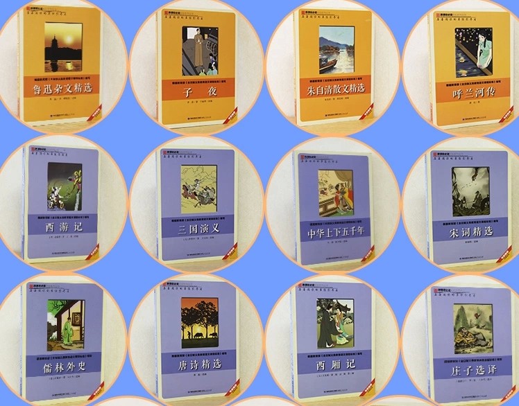 校园班级书架-新课标必读名著彩绘系列丛书 中