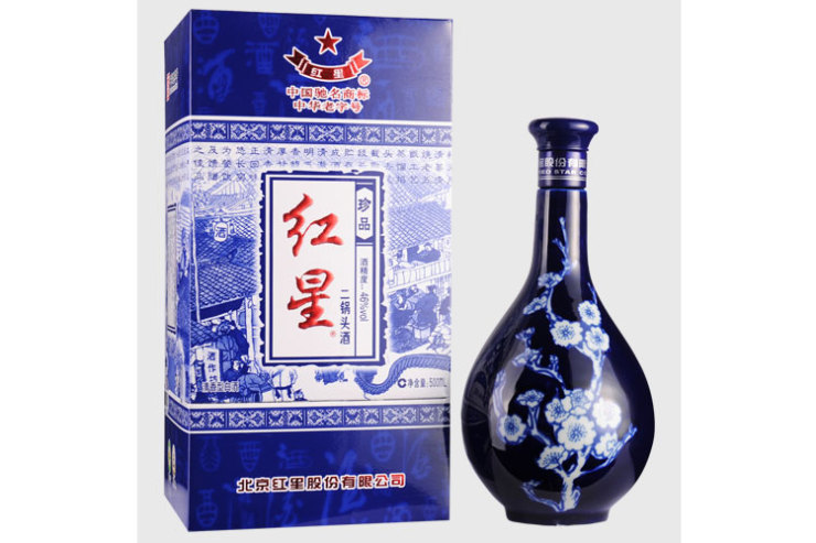 46°红星珍品二锅头500ml 价格\/46°红星珍品