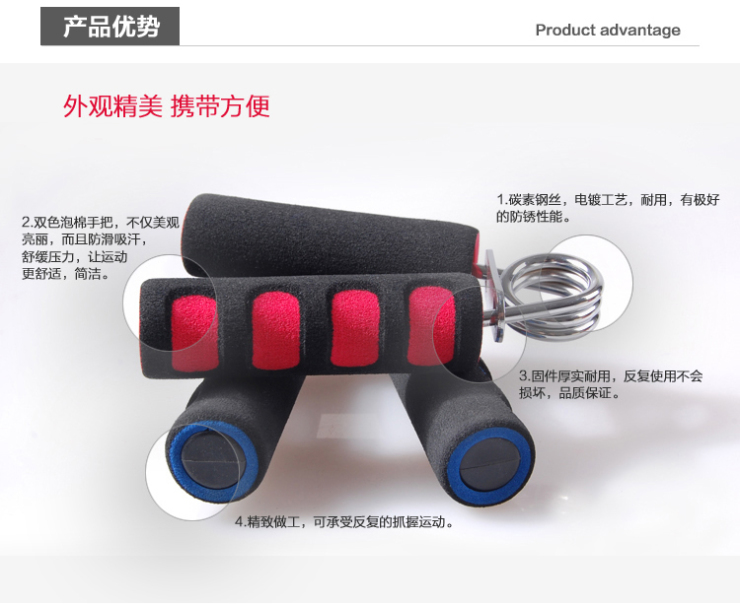 朗威海绵把手握力颜色图纸器两只装手工随机双色双色小猫布偶图片