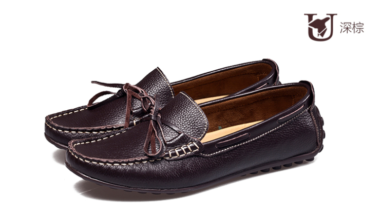 欧邦鼠2013夏季透气男士休闲鞋男鞋真皮英伦