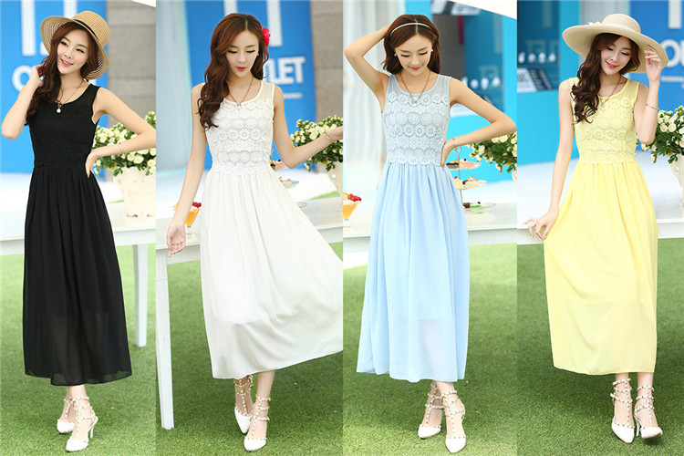 aiyo2014夏装新款大码<em>女装</em>气质修身吊带裙连