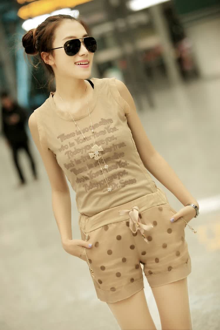 诗馨2014夏季新品三件套<em>夏装</em>蕾丝<em>马甲</em>T恤<em>短袖</em>