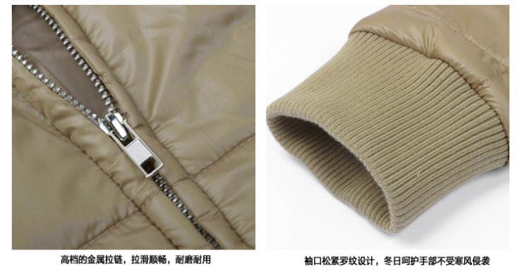 viishow=薄棉衣<em>男</em> 棉服<em>薄外套</em>男款<em>时尚</em>潮休闲男