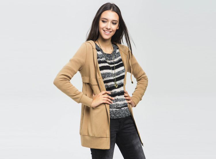 ibudu伊布都2013新款秋装 修身通勤简约开衫上