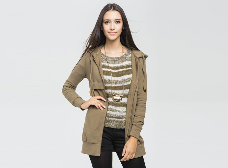 ibudu伊布都2013新款秋装 修身通勤简约开衫上