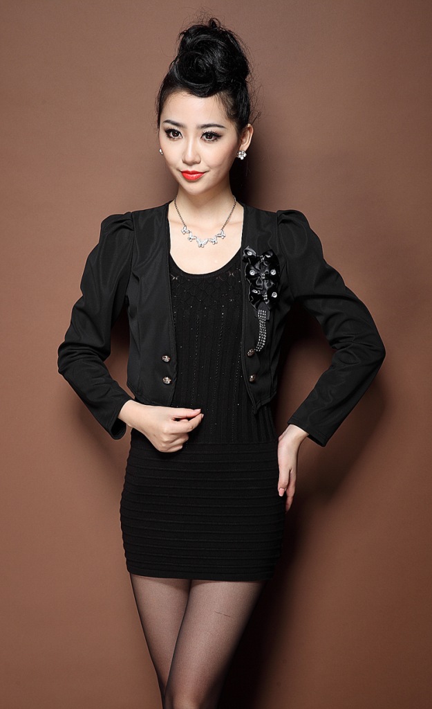 小西服春秋百搭 女士小西服修身春秋